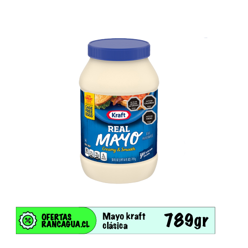 Mayonesa Kraft 789gr