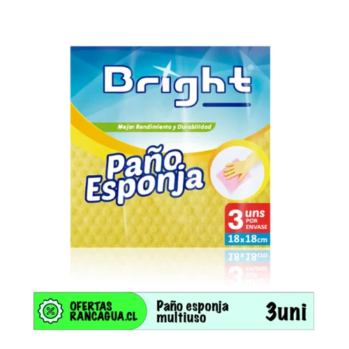 Paño Esponja 18x18 (9uni)