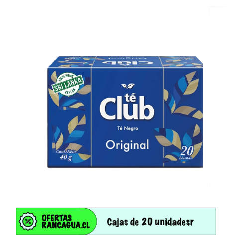 Té Club Original - Caja 20un