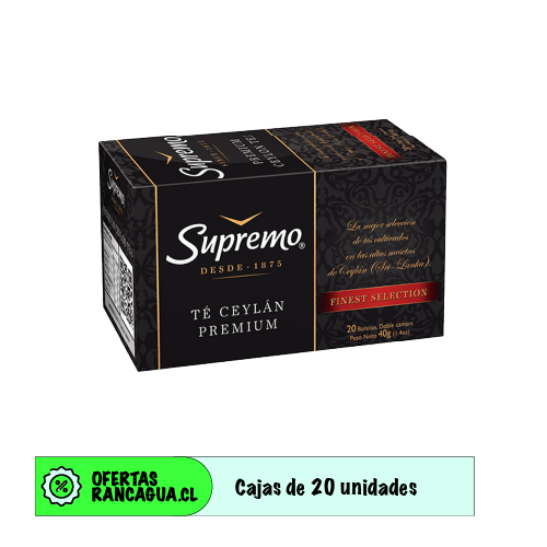 Té Supremo Premium - 20un