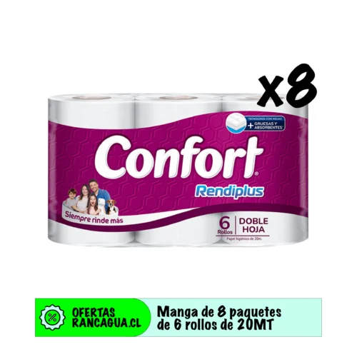 Manga Confort Doble Hoja 6x20MT