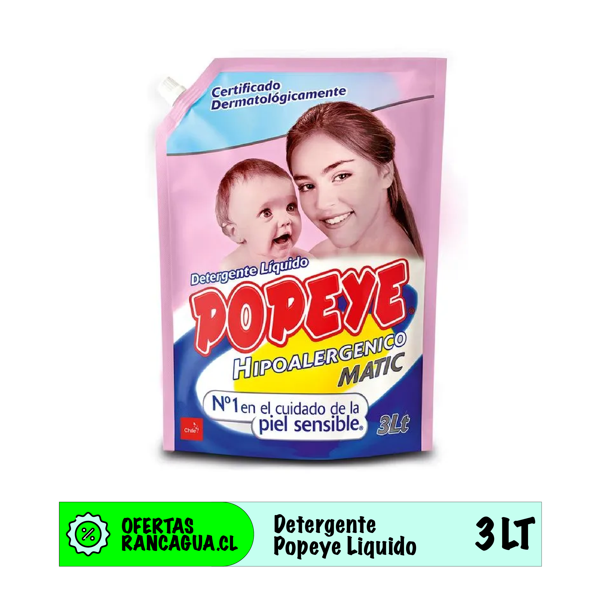 Detergente Popeye - 3LT
