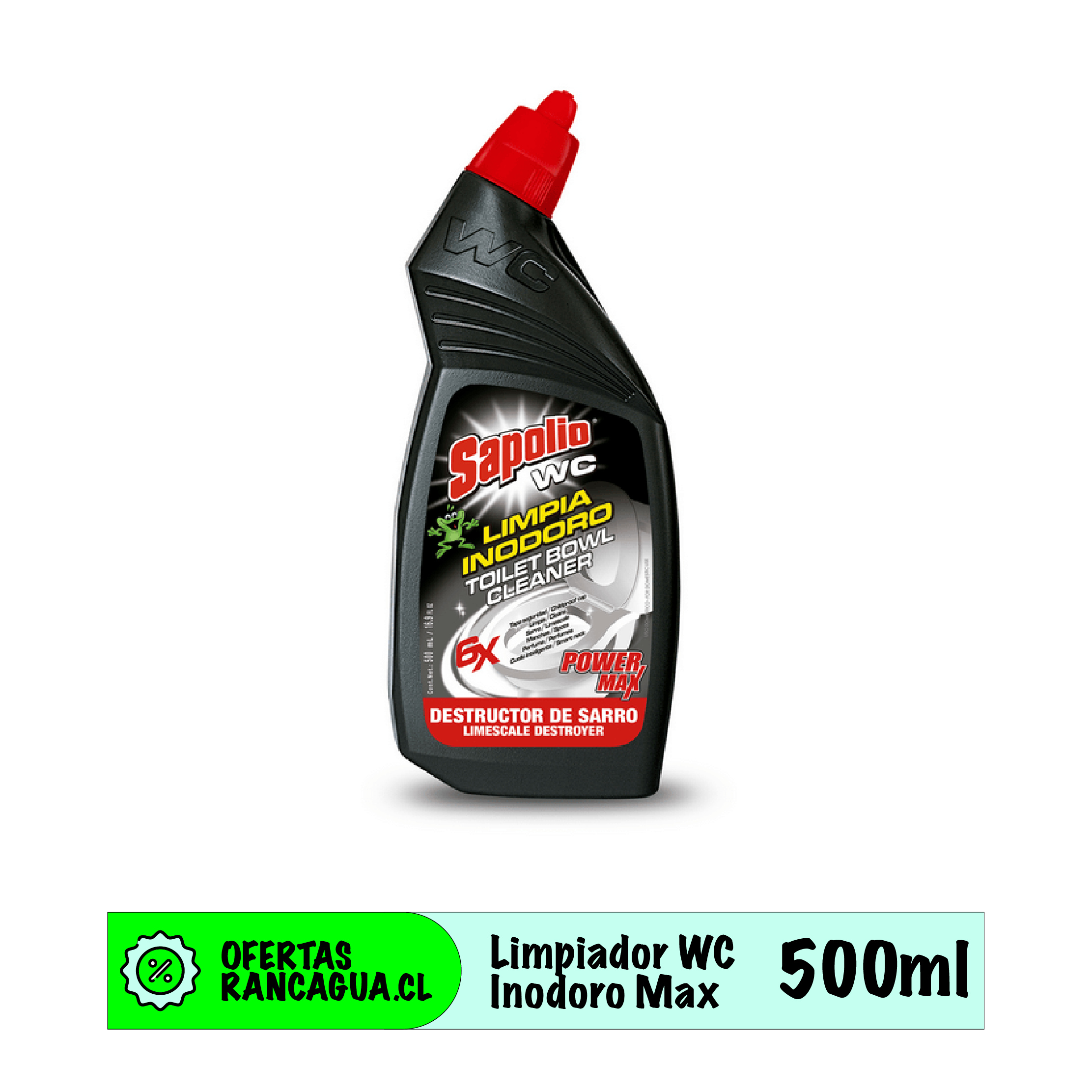 Limpiador Inodoro WC PowerMax - 500ML