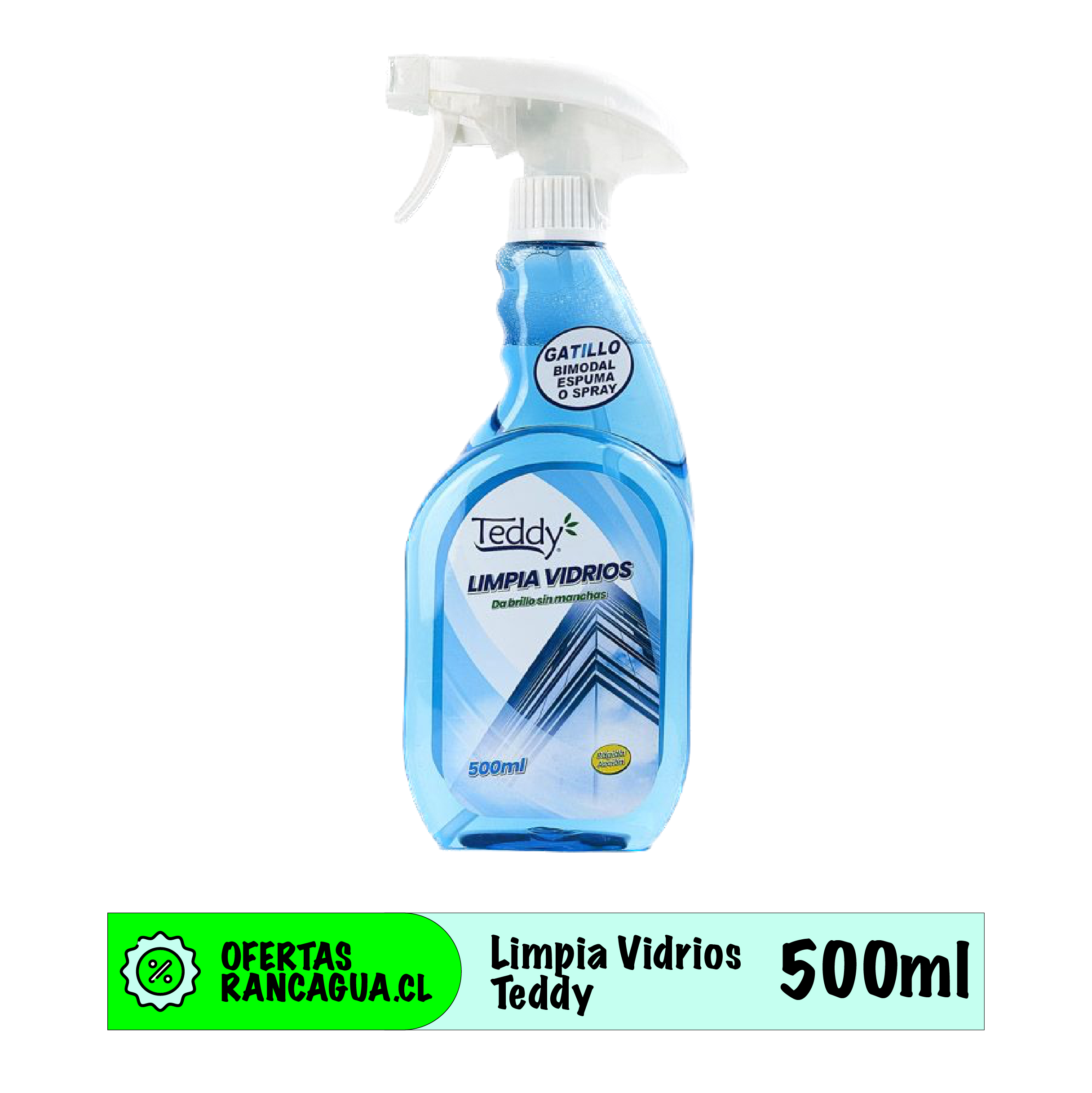 Limpiavidrios Bimodal Teddy - 500ml
