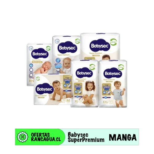 Manga Pañal Babysec SuperPremium