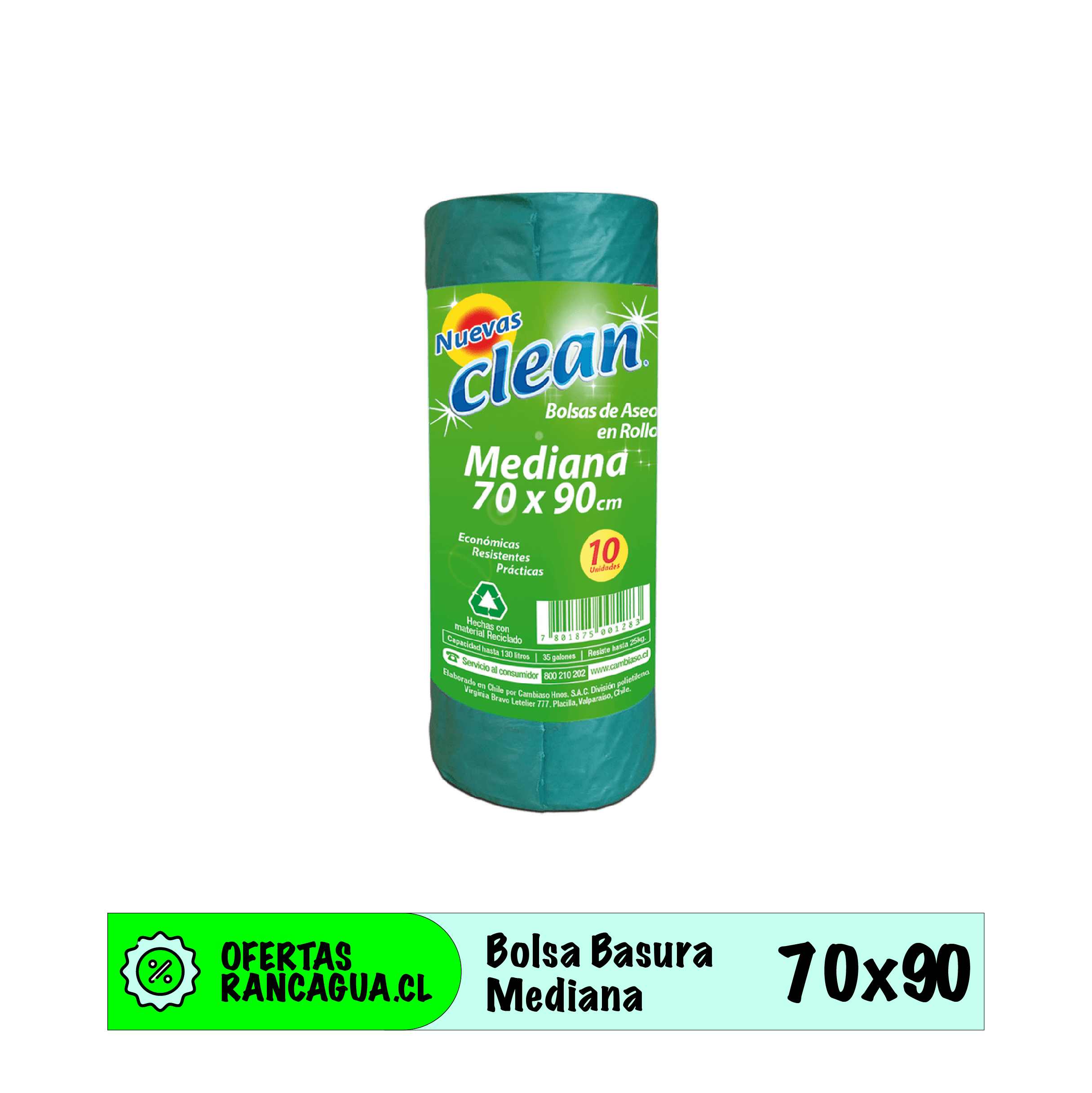 Bolsa basura Clean - 70x90