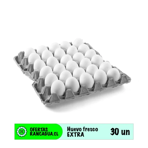 Huevo Extra - bandeja 30un