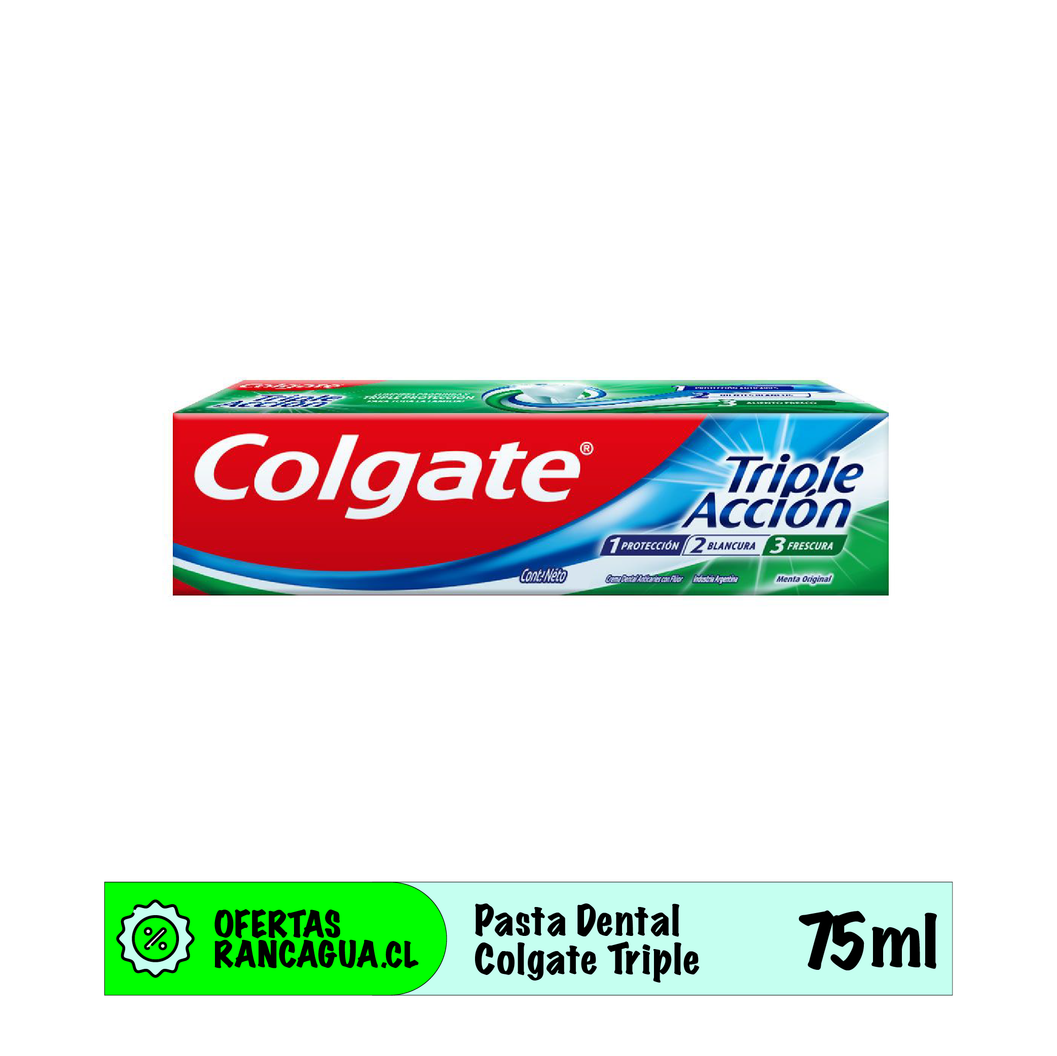 Pasta de diente Colgate Triple Acción - 75ml