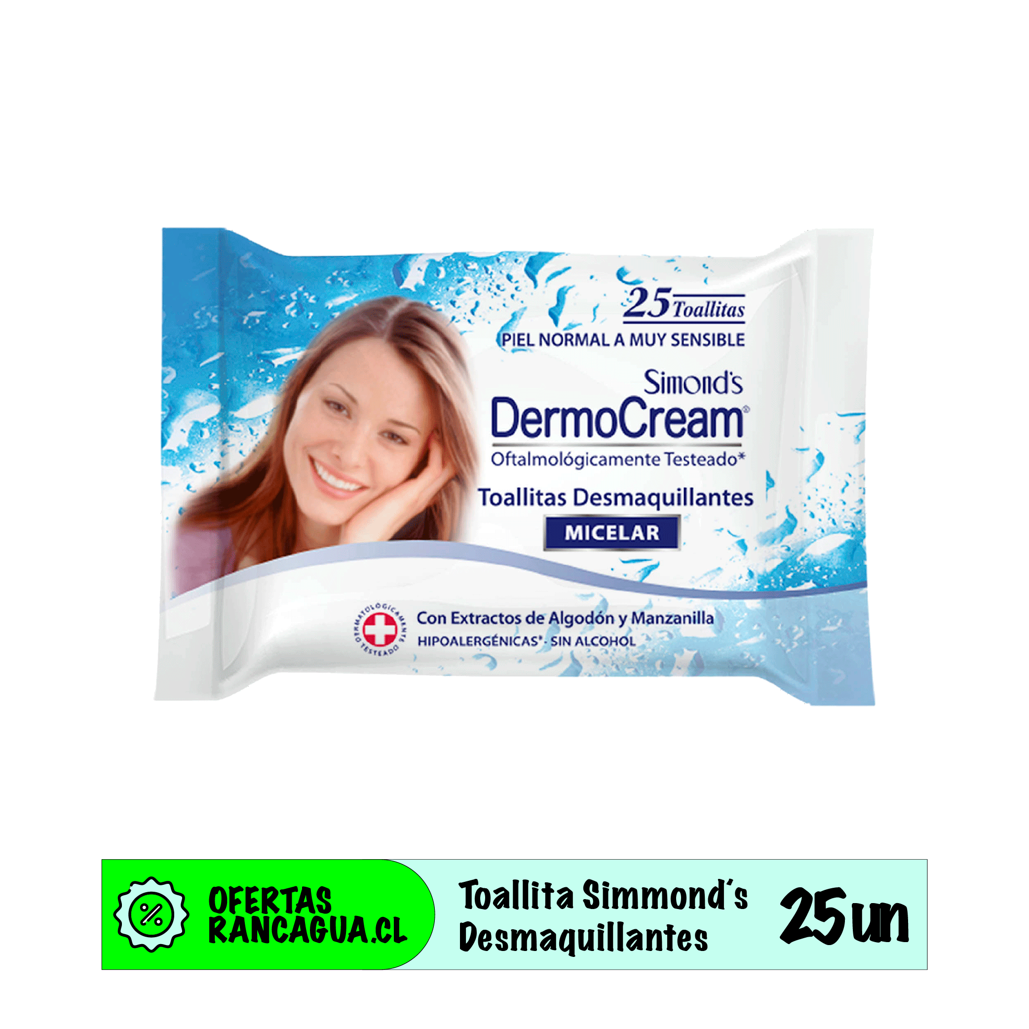 Toallita Desmaquillante - 25un