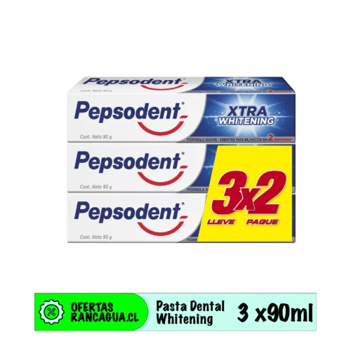 3xPack Pasta de dientes Pepsodent - Whitening