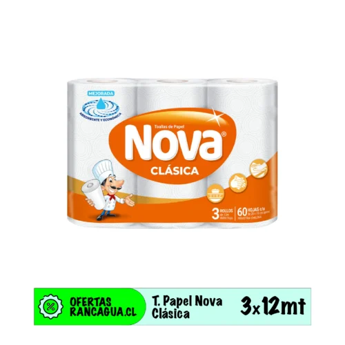 Toalla Nova Clásica - 3x12MT
