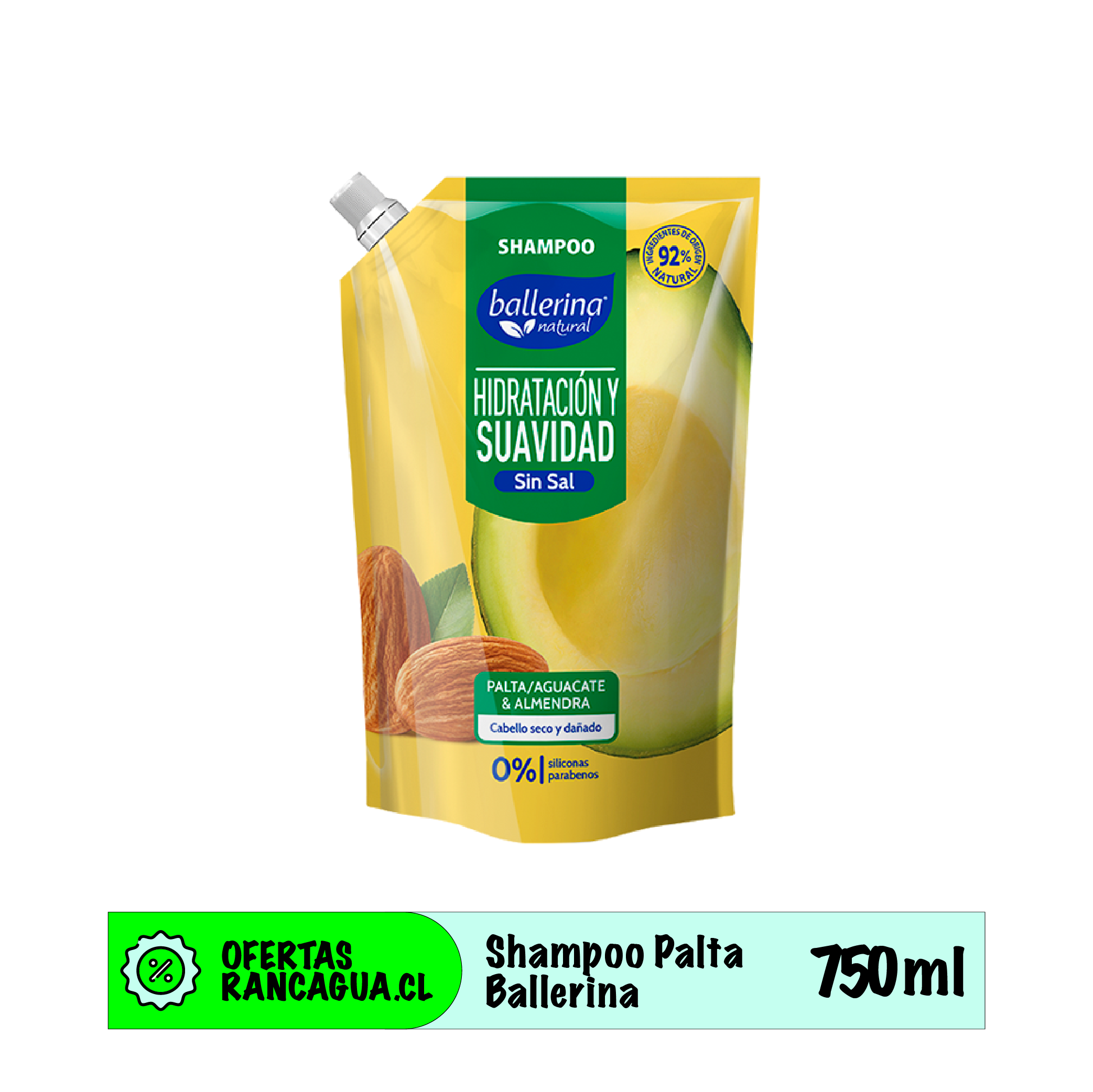 Shampoo Palta Ballerina 750ml
