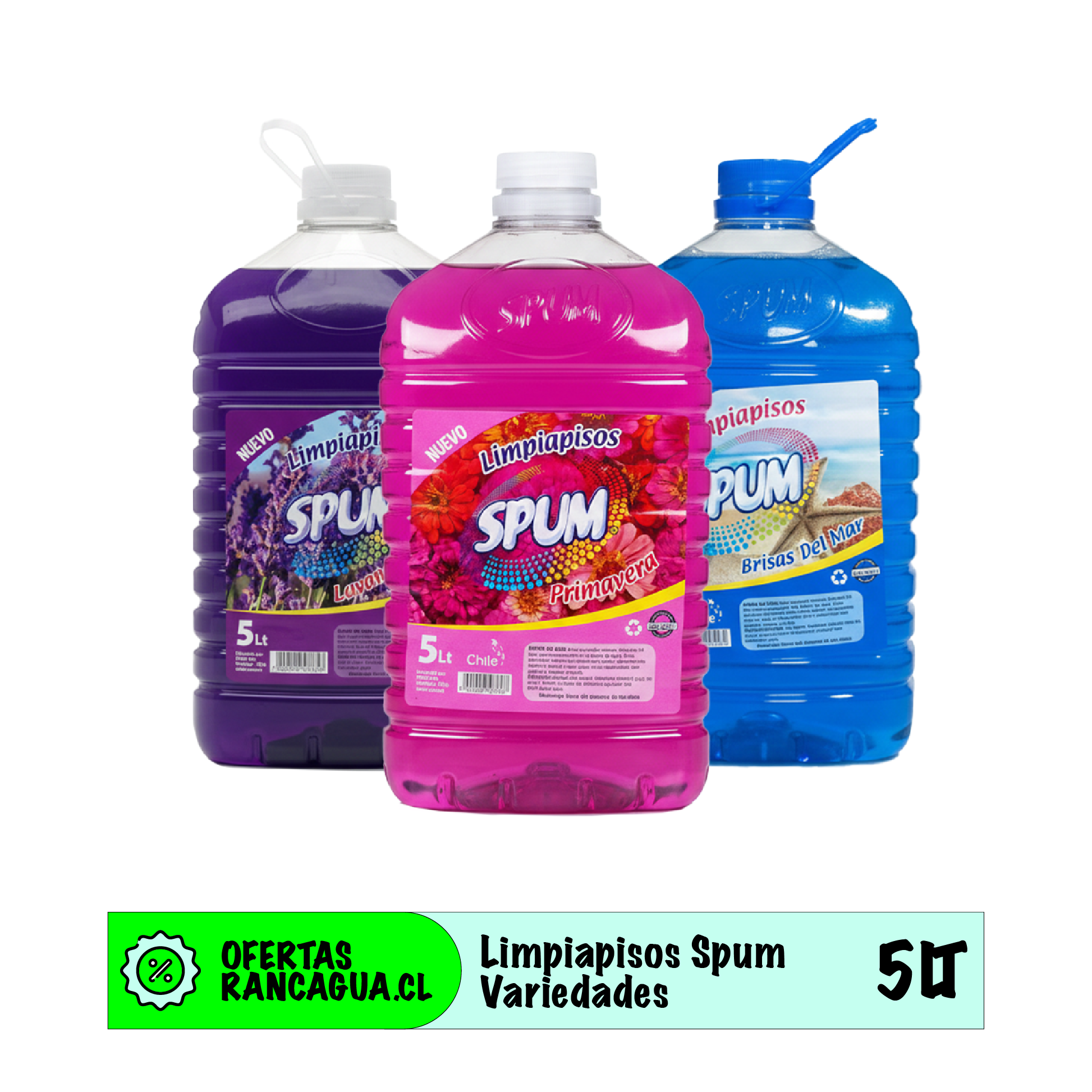 Limpiapisos Spum 5LT - Variedades