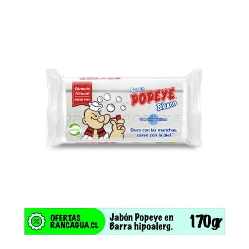 Jabon popeye en Barra